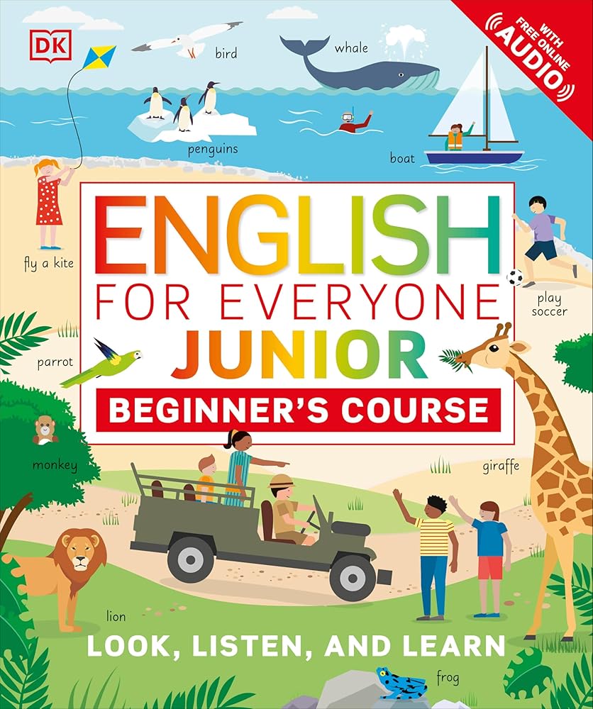 English for Everyone Junior: Beginner's Course (DK English for Everyone Junior) cover image