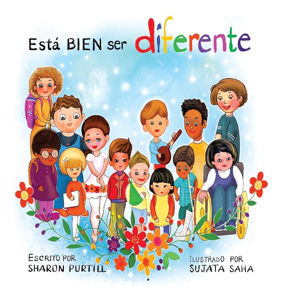 Está BIEN ser diferente: Un libro infantil ilustrado sobre la diversidad y la empatía (Spanish Edition) cover image