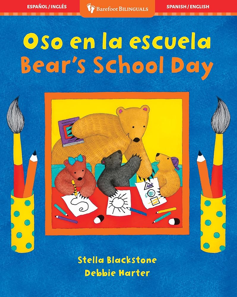 Oso en la escuela /Bear's School Day (Spanish and English Edition) cover image