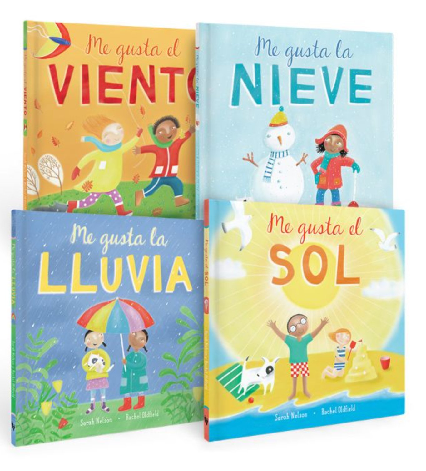 Me gusta el tiempo - Set of 4