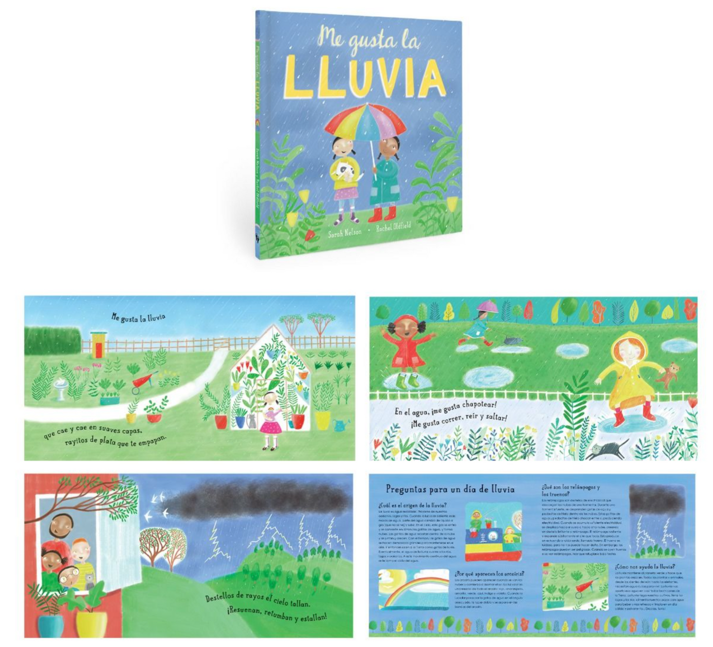 Me gusta el tiempo - Set of 4