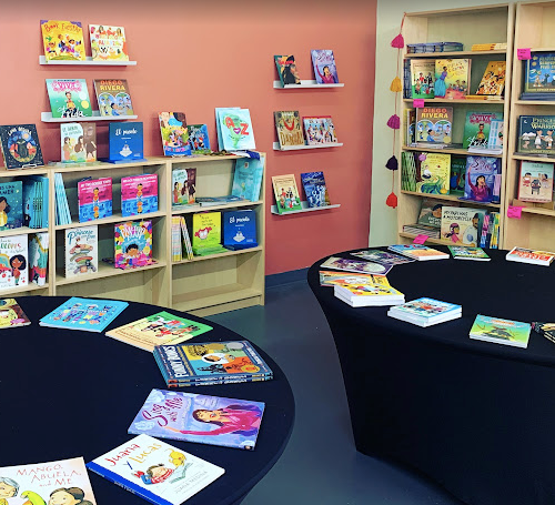 Bilingual Bookstore Spanish and English Colorful inclusive books