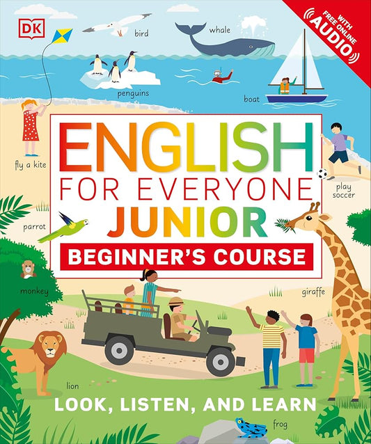 English for Everyone Junior: Beginner's Course (DK English for Everyone Junior) cover image