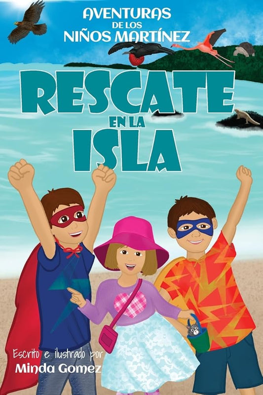 Rescate en la isla: The Island Rescue (Martinez Kids Adventures) (Spanish Edition) cover image