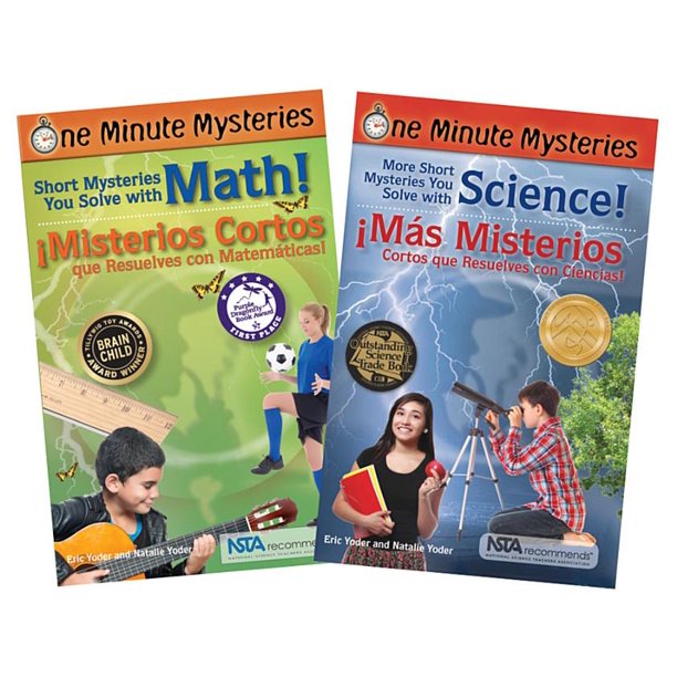 Science and Math Mysteries Book Set - Conjunto de Libros Bilingues: Misterios de Ciencias y Matematicas